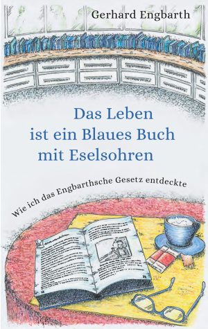 Buchcover "Das Leben ist ein Blaues Buch mit Eselsohren"